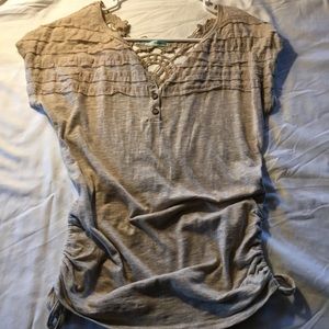 Sexy cutout back! Comfy material.